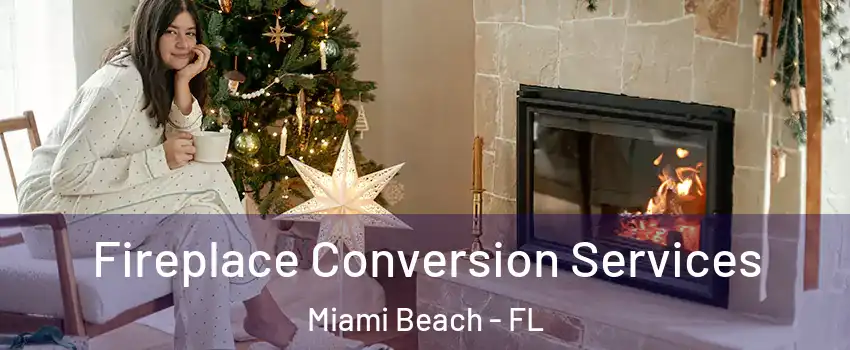  Fireplace Conversion Services Miami Beach - FL