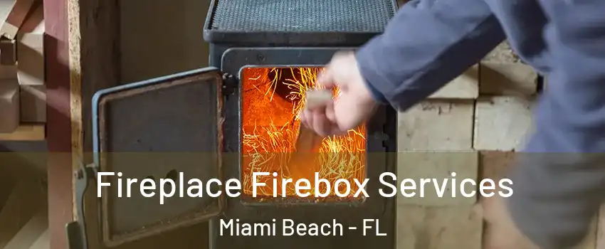  Fireplace Firebox Services Miami Beach - FL