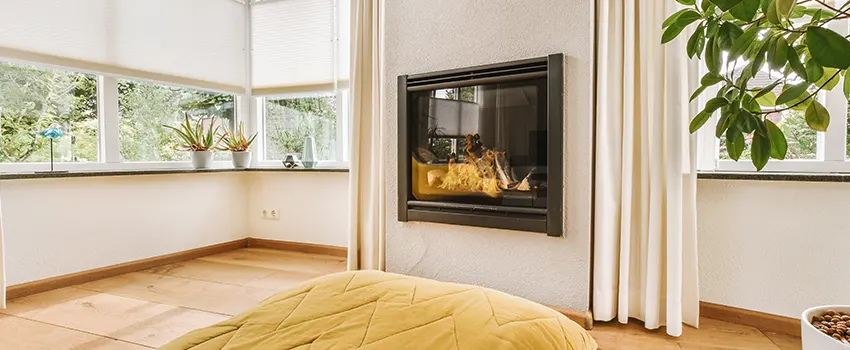 Residential Fireplace Ceramic Glass Installation in Miami Beach, FL