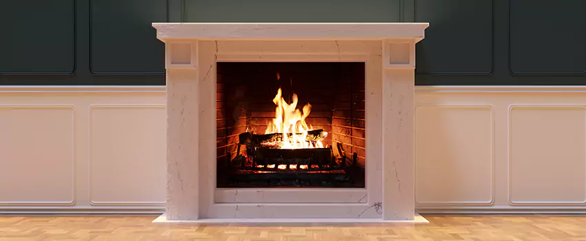 Open Flame Wood-Burning Fireplace Installation Services in Miami Beach, Florida