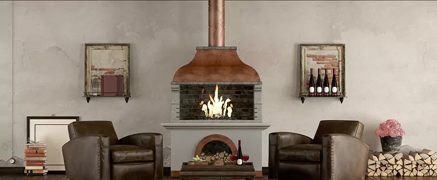 Thelin Hearth Products Providence Pellet Insert Fireplace Installation in Miami Beach, FL