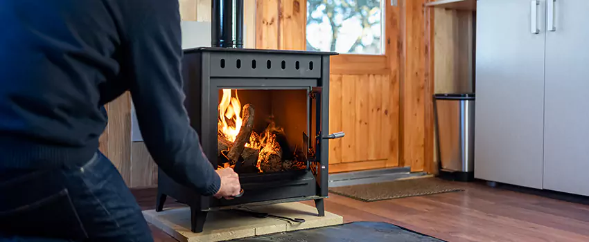 Open Hearth Wood Fireplace Installation in Miami Beach, FL