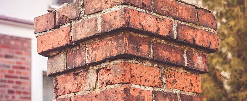 Cracked Chimney Bricks Repair Cost in Miami Beach, Florida