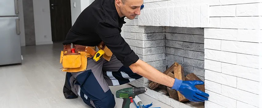 Fireplace Damaged Damper Frame Repair Services in Miami Beach, Florida