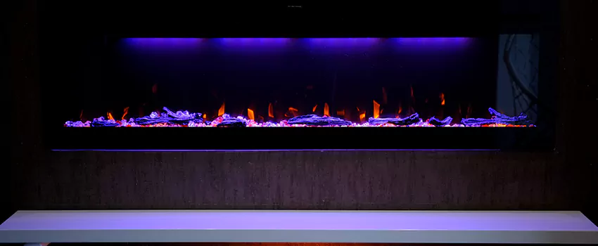 Dynamic Flame Color Fireplace Installation in Miami Beach, FL