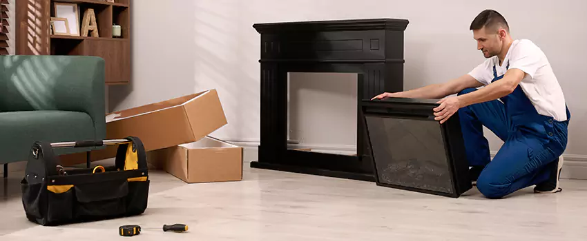 Old Rusted Metal Fireplace Repair And Replacement in Miami Beach, FL